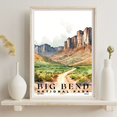 Big Bend National Park Poster, Travel Art, Office Poster, Home Decor | S4 - image5